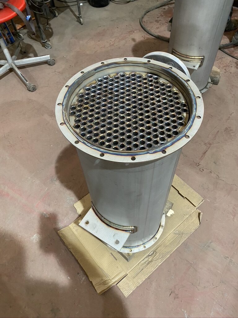 Heat exchanger tube bundle