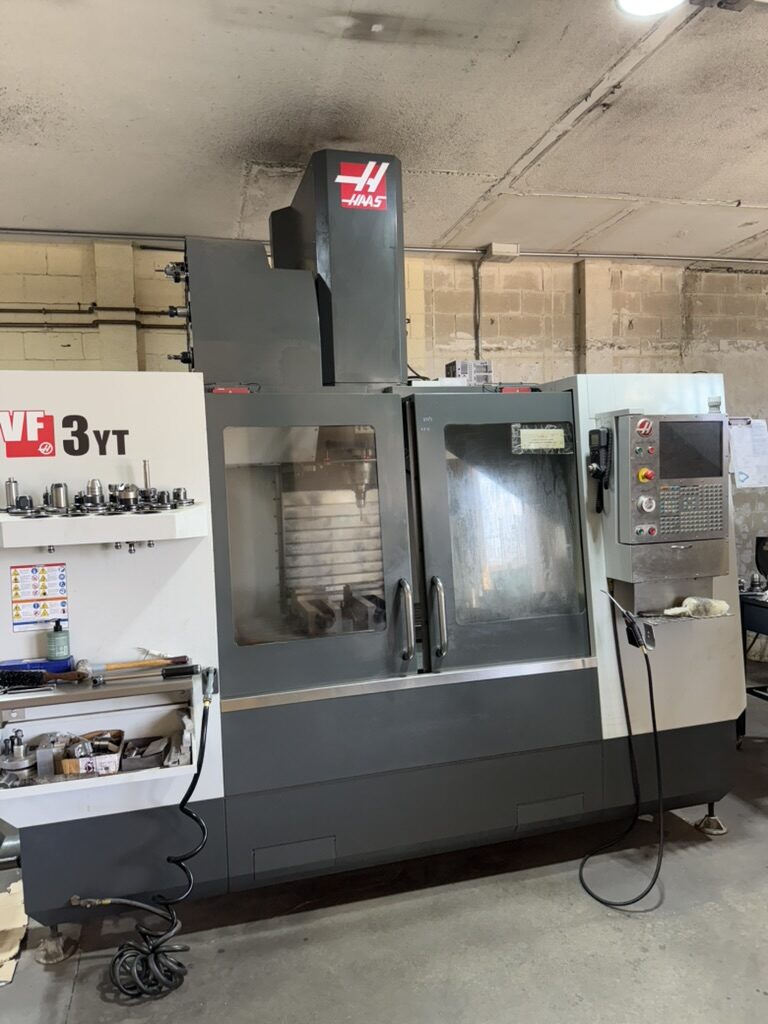 Haas machining center