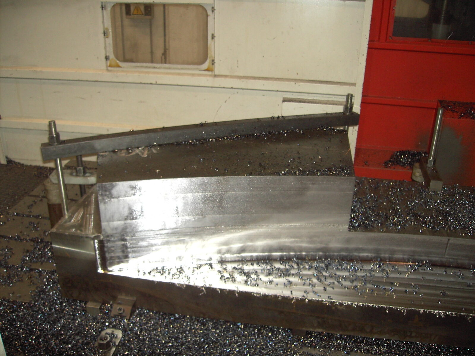 Long freshly milled part