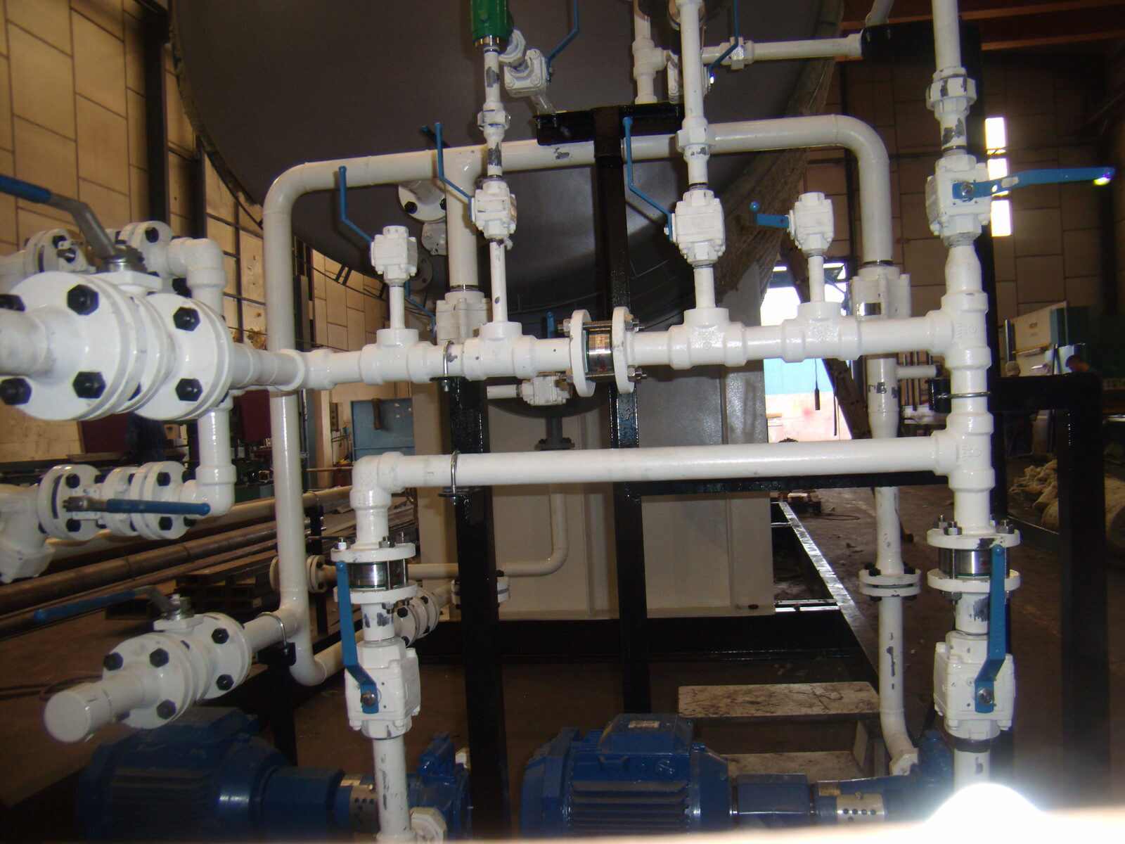 Process piping and valves