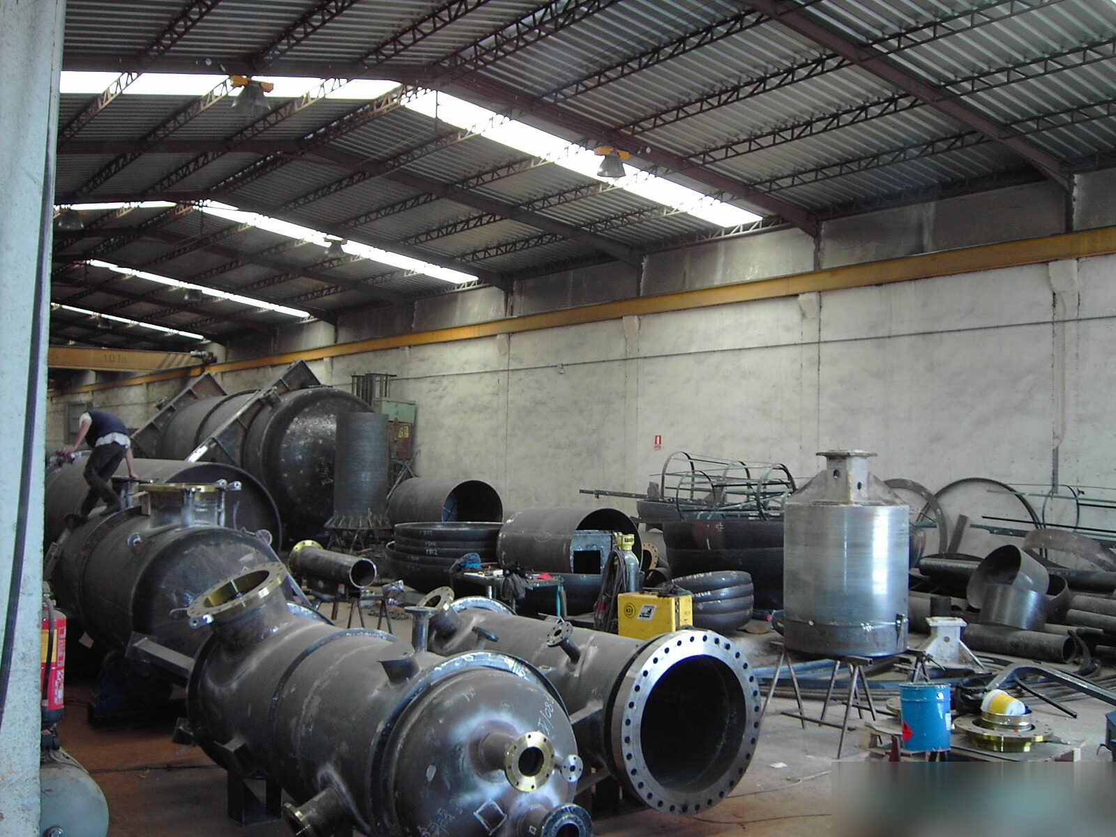 Shell rings and heads in fabrication