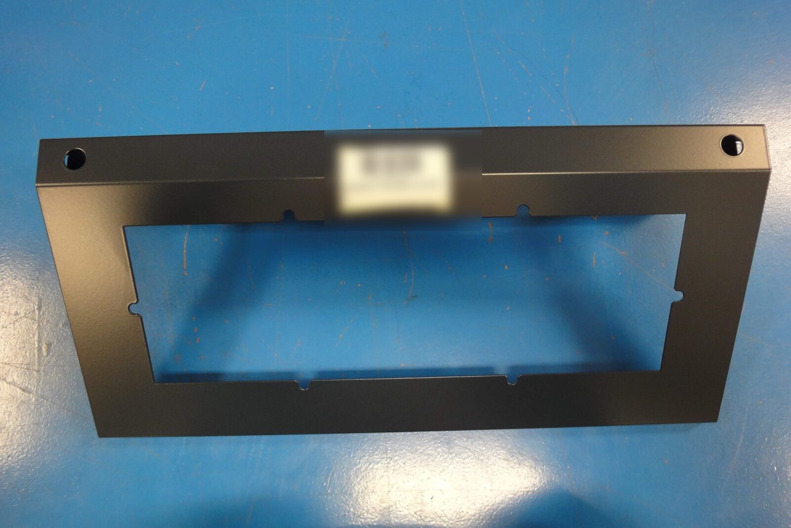 Bent sheet metal bracket