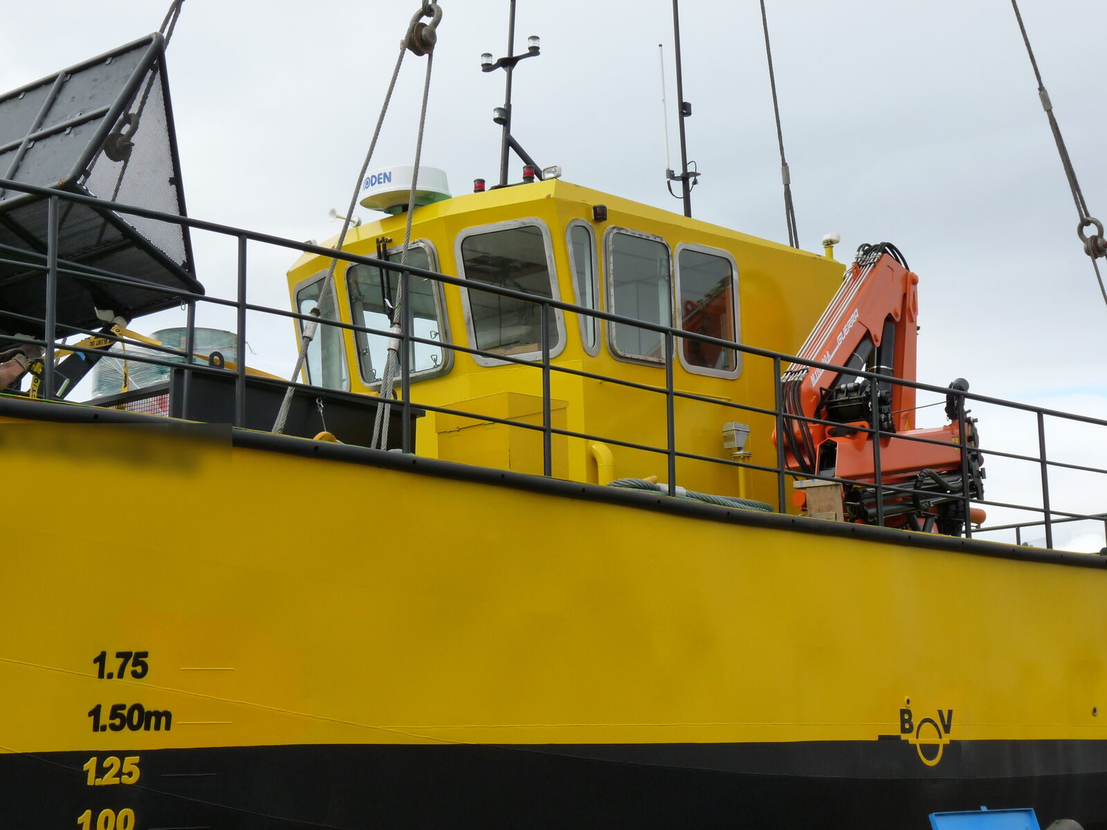 Finished workboat